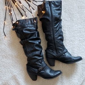 Tall Black Boots